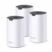 Mesh Tp-link Deco S7 (3-pack) Wi-fi 5 (802.11ac), Rj-45 3, Blanco, Negro